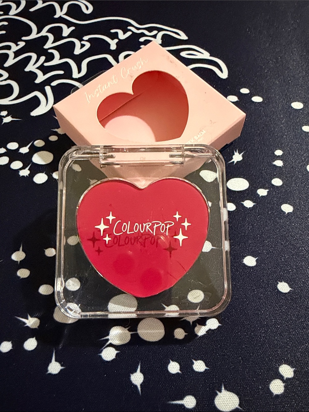 ColourPop Heart Cream Blush - Girls Night